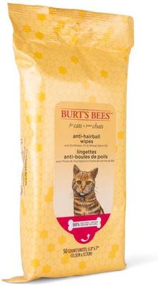 Show full view: Burt's Bees Anti-Hairball Cat Wipes, 50 count slide 2 of 5