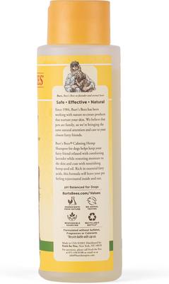 Show full view: Burt's Bees Calming Hemp Dog Shampoo, 16-fl oz bottle slide 4 of 5