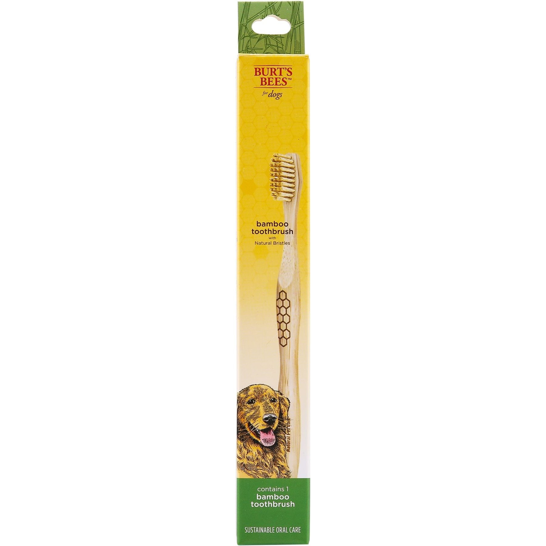 Burt's Bees Care+ Bamboo Bristle Toothbrush