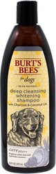 Burt's Bees Care Plus+ Charcoal & Coconut Oil Deep Cleansing Whitening Dog Shampoo, 16-oz bottle