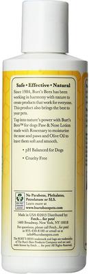 Show full view: Burt's Bees Dog Paw & Nose Lotion, 4-fl oz bottle slide 2 of 6