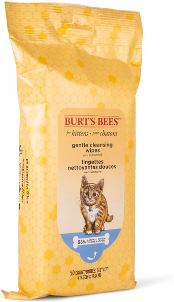 Burt's Bees Kitten Wipes, 50 count