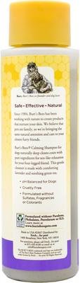 Show full view: Burt's Bees Lavender & Green Tea Calming Dog Shampoo, 16-fl oz bottle slide 2 of 4