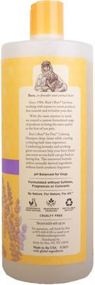 Show full view: Burt's Bees Lavender & Green Tea Calming Dog Shampoo, 32-fl oz bottle slide 3 of 5