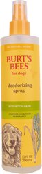 Burt's Bees Lemongrass & Sage Dog Grooming Spray, 10-fl oz bottle