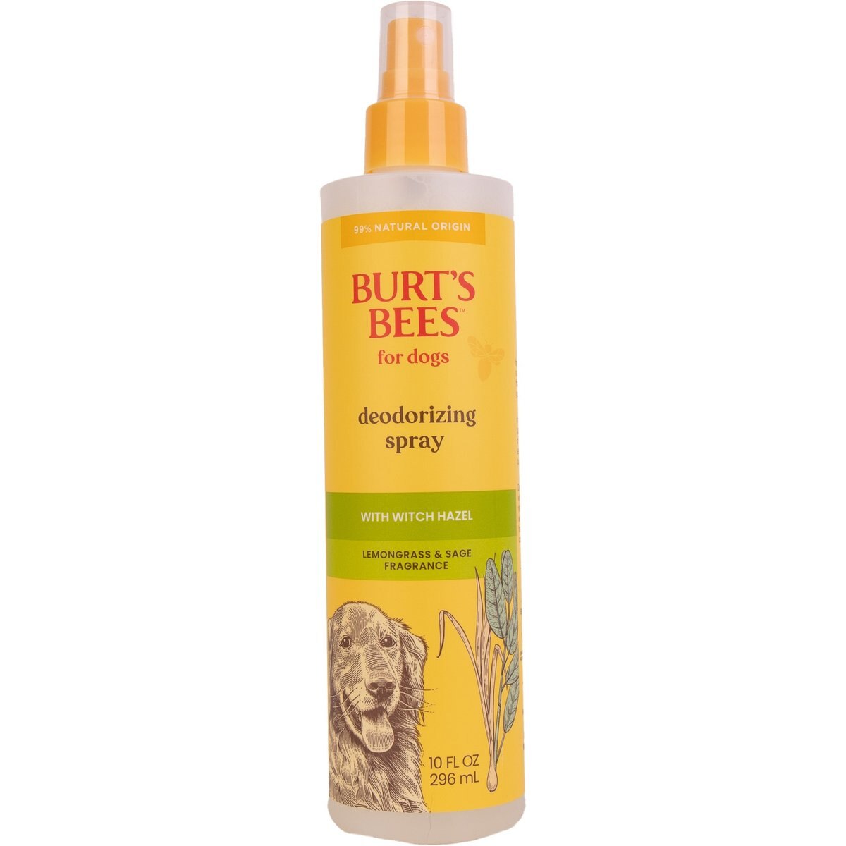 Burt's Bees Lemongrass & Sage Dog Grooming Spray, 10-fl oz bottle