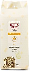 Burt's Bees Manuka Honey Multipurpose Kelp Dog Wipes, 50 count