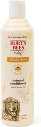 Burt's Bees Manuka Honey Oatmeal Coconut Oil Dog Conditioner, 10-fl oz bottle
