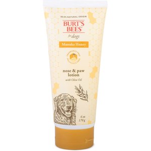 Burt's Bees Manuka Honey Paw & Nose Olive Oil Dog Lotion, 6-fl oz bottle