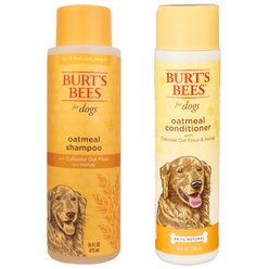 Burt's Bees Oatmeal Shampoo, 16-oz bottle + Dog Conditioner, 10-oz bottle