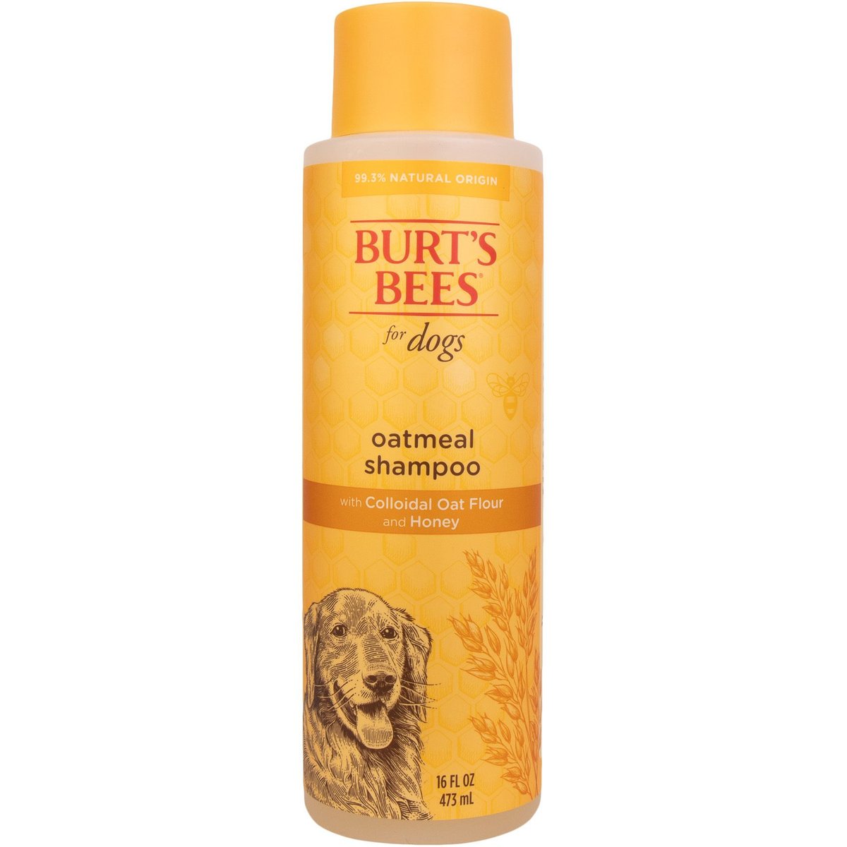 Burt's Bees Oatmeal Shampoo Colloidal Oat Flour & Honey for Dogs, 16oz