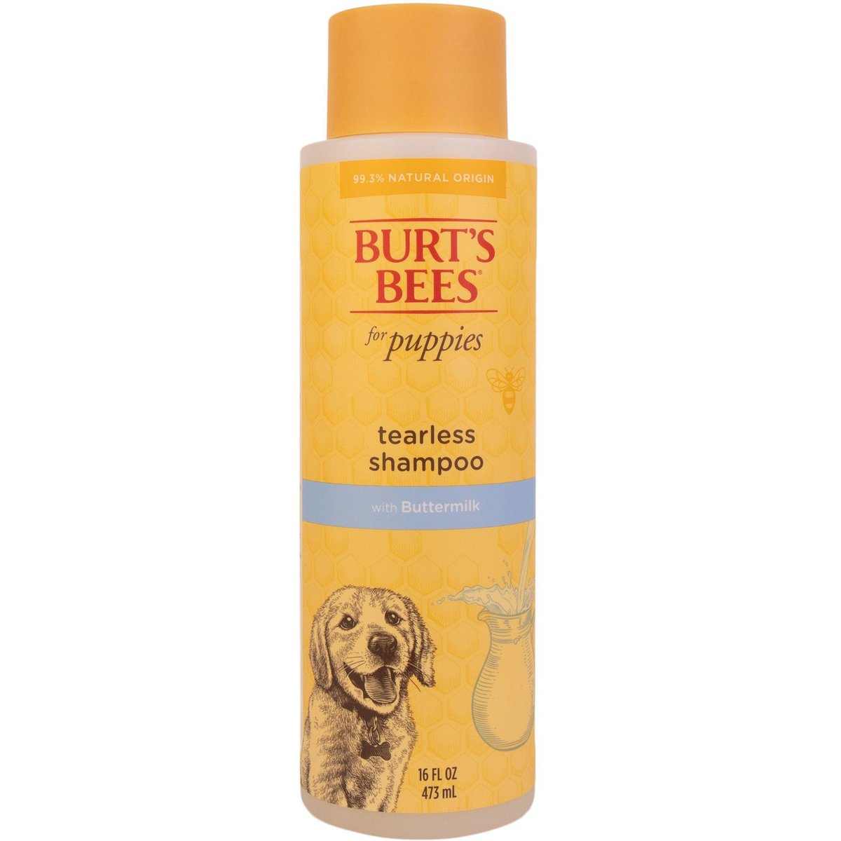 Burt's Bees Tearless Puppy Shampoo with Buttermilk for Dogs, 16-oz
