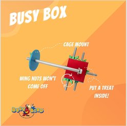 Busy Bird Busy Box Bird Toy slide 2 of 5