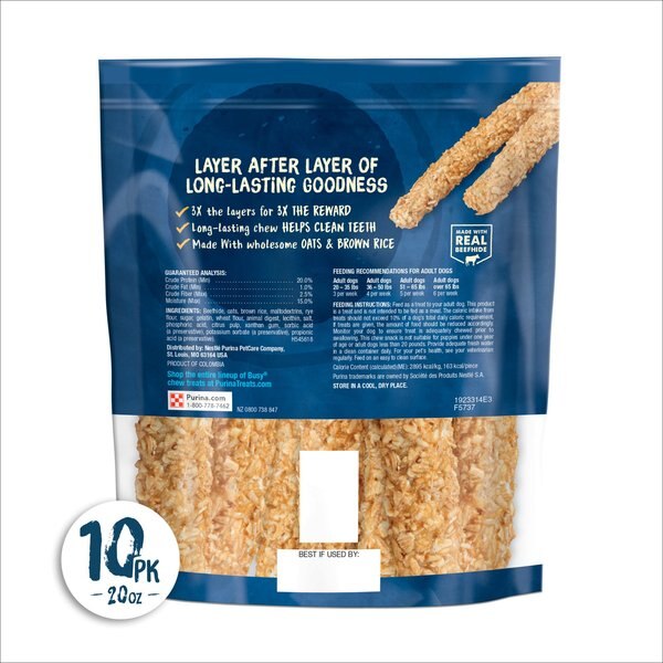 Busy Bone Chewnola Long-Lasting Triple Layered Small/Medium Dog Treat