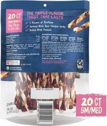 Busy Bone Jerky Twists Long-Lasting Small/Medium Dog Treats, 20 count pouch slide 2 of 8