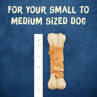 Show full view: Busy Bone Jerky Wraps Long-Lasting Small/Medium Dog Treats, 4 count pouch slide 9 of 12