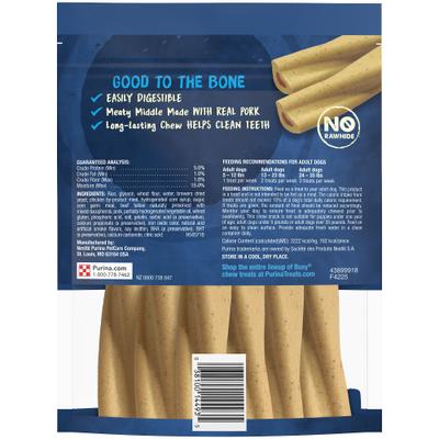 Show full view: Busy Bone Long Lasting Rawhide-Free Real Meat Mini Dog Treats, 12 count slide 3 of 13