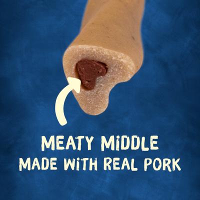 Show full view: Busy Bone Long Lasting Rawhide-Free Real Meat Mini Dog Treats, 4 count slide 4 of 13