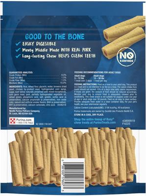 Show full view: Busy Bone Long-Lasting Real Meat Tiny Dog Treat, 30 count slide 3 of 13