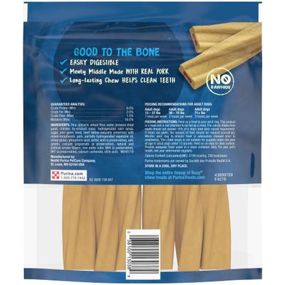 Show full view: Busy Bone Original Long-Lasting Real Meat Small/Medium Dog Treats, 6 count slide 3 of 12
