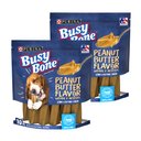 Busy Bone Peanut Butter Flavor Long-Lasting Chew Adult Small/Medium Dog Treats, 20 count