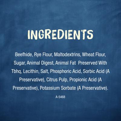 Show full view: Busy Bone Rib Hide, Long-Lasting Small/Medium Dog Treat, 24 count bundle slide 8 of 13