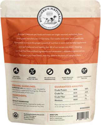 Show full view: Butcher's Naturals Dry Pig Ears Dog Treats, 14-oz bag slide 3 of 9