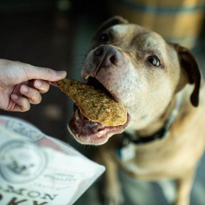 Show full view: Butcher's Naturals Slow Roasted Salmon Jerky Dog Treats, 16-oz bag slide 7 of 10