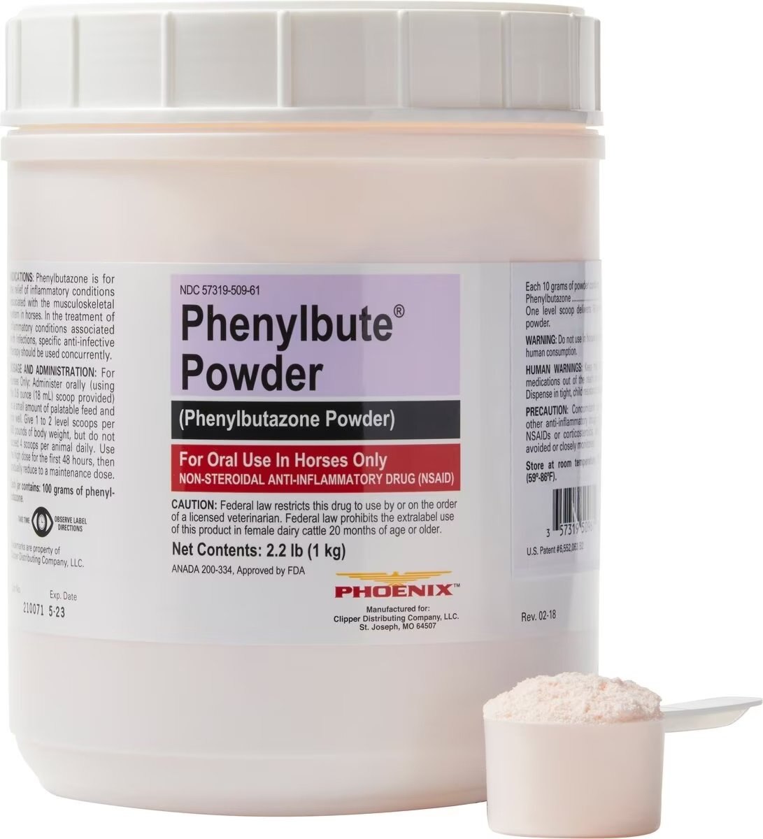 Bute (phenylbutazone) Phenylbutazone Powder for Horses