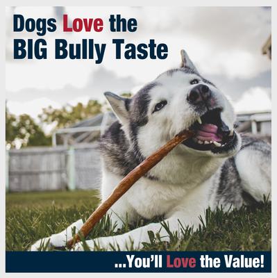 Show full view: Cadet Bully Hide Sticks Dog Chews, Large, 7 count slide 6 of 13