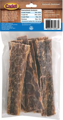 Show full view: Cadet 100% Real Beef Strips Beef Flavor Dog Chews, 2.8-oz bag slide 6 of 8