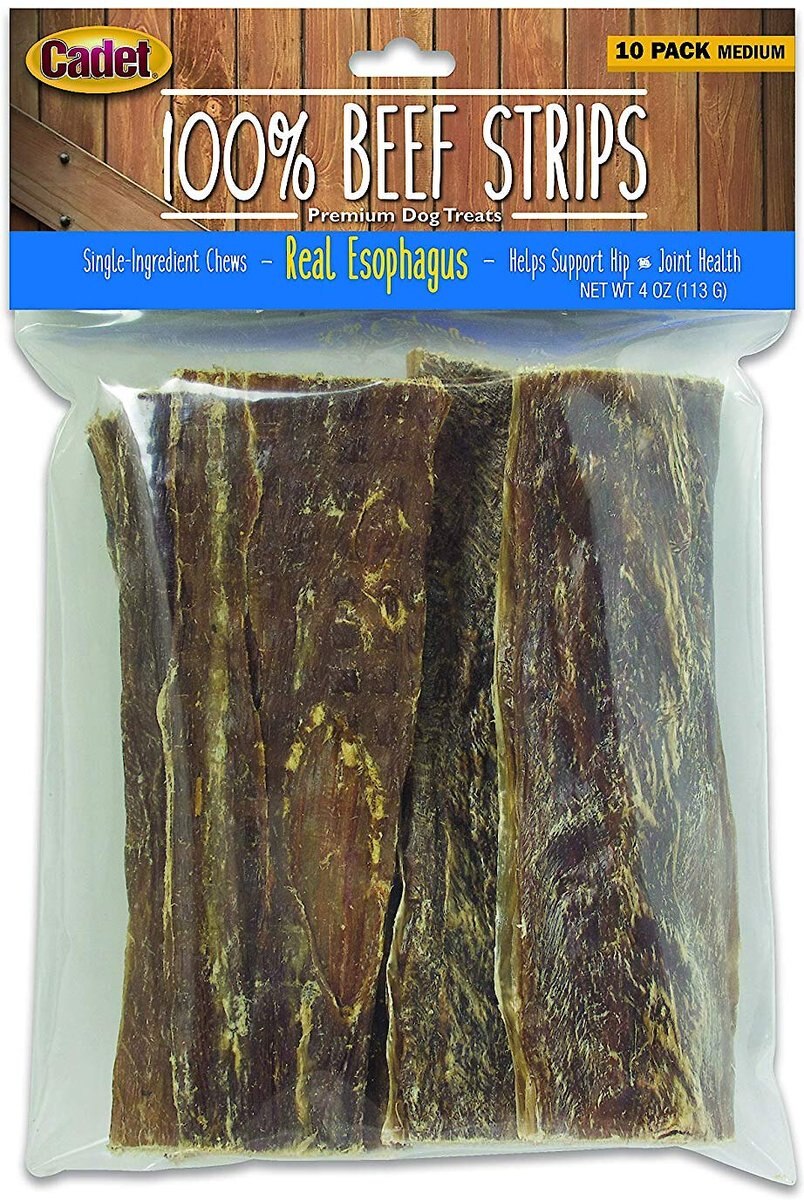 Cadet 100% Real Beef Strips Beef Flavor Dog Chews