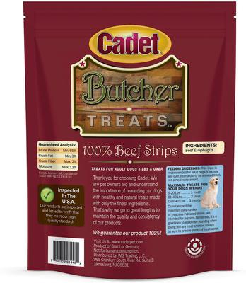 Show full view: Cadet 100% Real Beef Strips Beef Flavor Dog Chews, 16-oz bundle slide 3 of 11