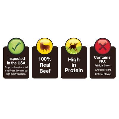 Show full view: Cadet 100% Real Beef Strips Beef Flavor Dog Chews, 8-oz slide 5 of 12
