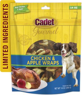 Show full view: Cadet Gourmet Wrapped Treats Chicken & Apple Flavor Dog Treats, 14-oz bag slide 10 of 12