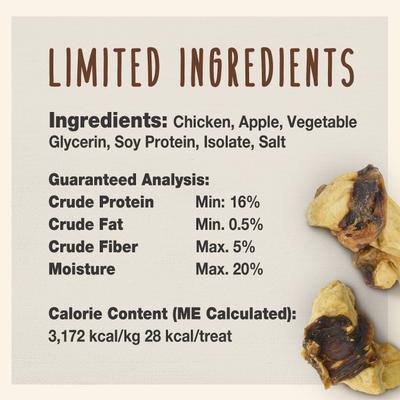 Show full view: Cadet Gourmet Wrapped Treats Chicken & Apple Flavor Dog Treats, 28-oz bag slide 4 of 10