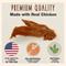 Show in main carousel: Cadet Gourmet Chicken Breast Jerky Treats Chicken Flavor Dog Treats, 28-oz bag slide 3 of 12