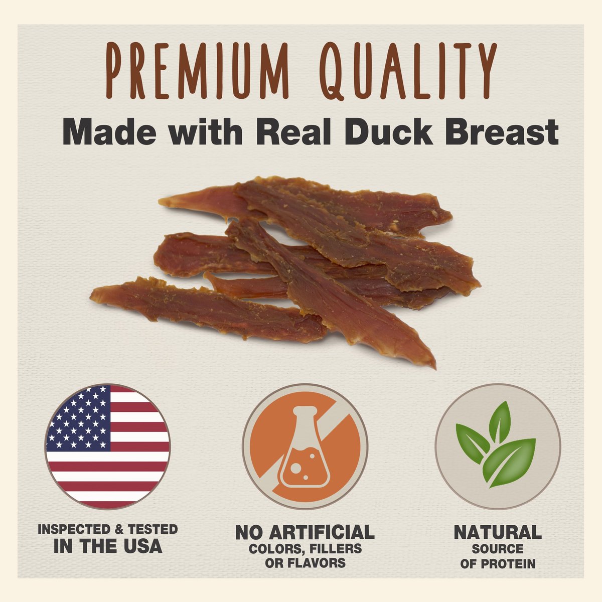 CADET Gourmet Duck Breast Dog Treats, 14-oz - Chewy.com