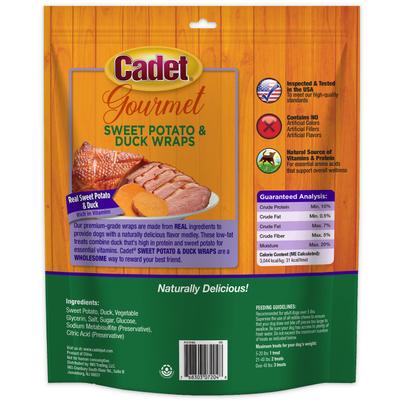 Show full view: Cadet Gourmet Wrapped Treats Duck & Sweet Potato Flavor Dog Treats, 28-oz slide 4 of 12