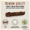 Show in main carousel: Cadet Gourmet Triple Chew Twists Duck & Sweet Potato Flavor Dog Chews, 6 count slide 5 of 10