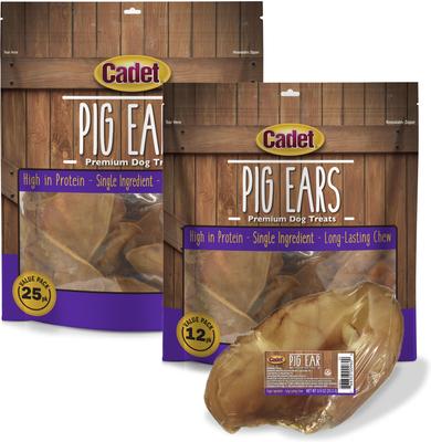 Show full view: Cadet Pig Ears Dog Chews, 12 count slide 9 of 11