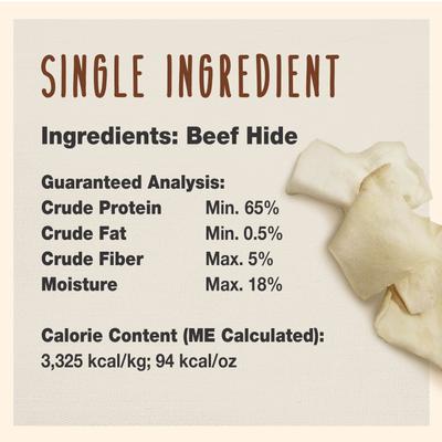Show full view: Cadet Premium Beef Hide Chips Beef Flavor Dog Chews, 2-lb bag slide 4 of 10