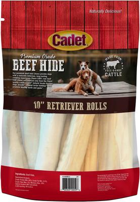 Show full view: Cadet Premium Retriever Rolls Beef Flavor Dog Chews, 8 count slide 3 of 8