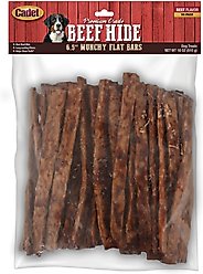 Cadet Premium Grade Munchy Beef Hide Sticks Dog Treat, 6.5-in, 50 count
