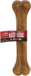 Cadet Premium Pressed Beef Hide Beef Flavor Dog Bone, 10-in slide 1 of 8