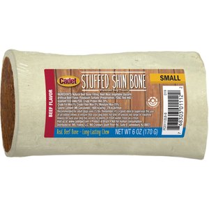 Cadet Stuffed Shin Beef Flavor Dog Bone, Small