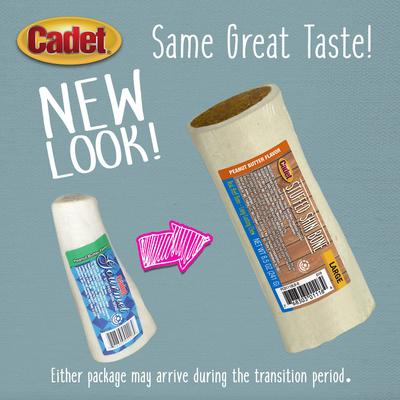 Show full view: Cadet Stuffed Shin Bone Dog Treat, Peanut Butter, 5-in, bundle of 2 slide 3 of 11