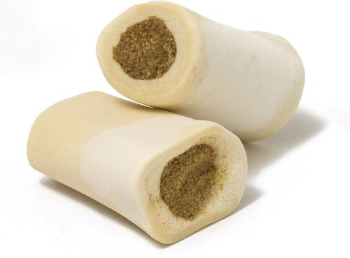 Show full view: Cadet Stuffed Shin Bone Dog Treat, Peanut Butter, 5-in, bundle of 2 slide 4 of 11