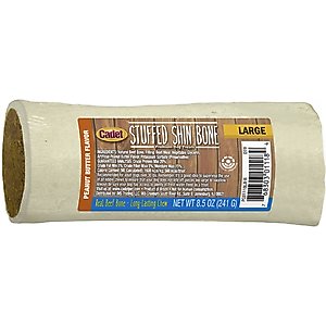 Cadet Stuffed Shin Bones Dog Chew, 8.5-oz