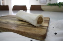 Cadet Stuffed Shin Bones Peanut Butter Flavor Dog Bones, 1 pack slide 2 of 9